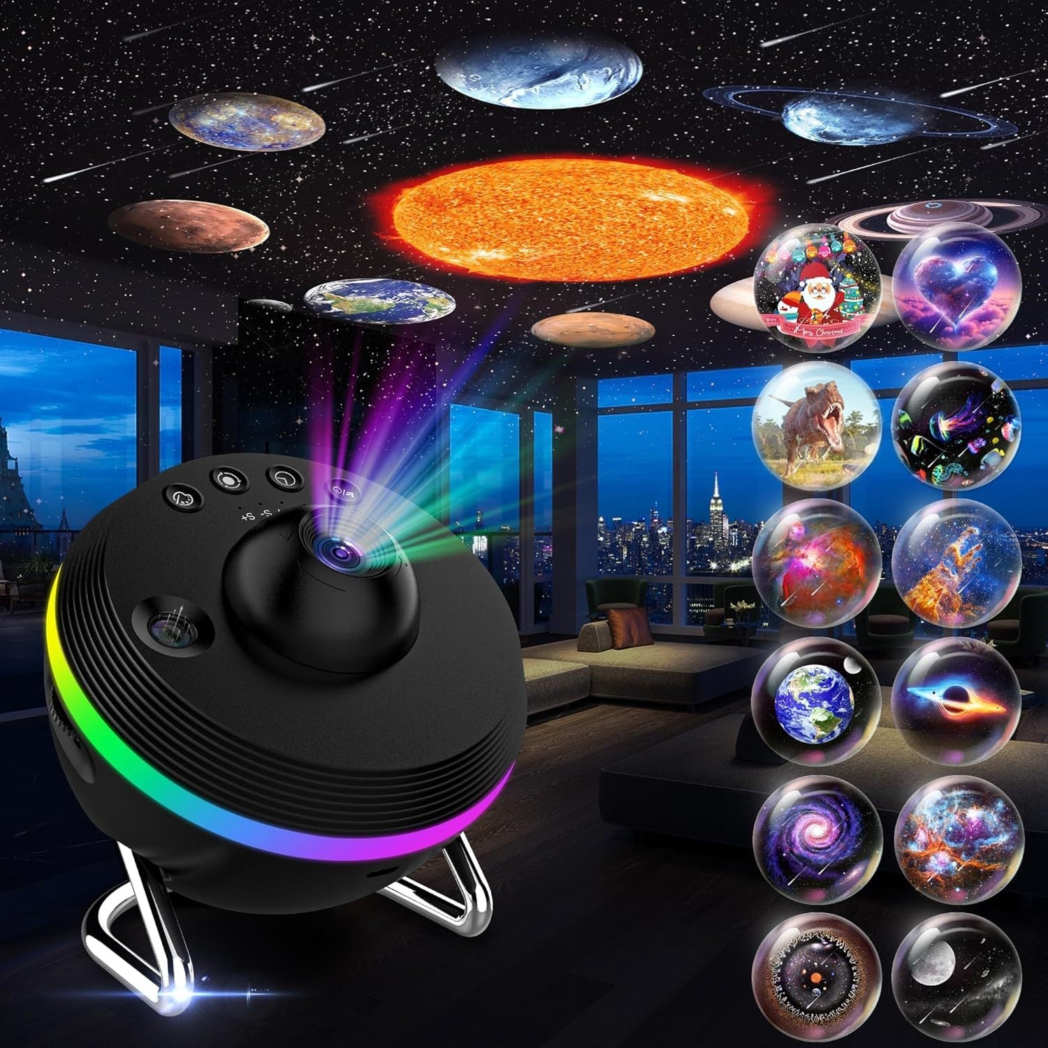 Galaxy starry Light Projector