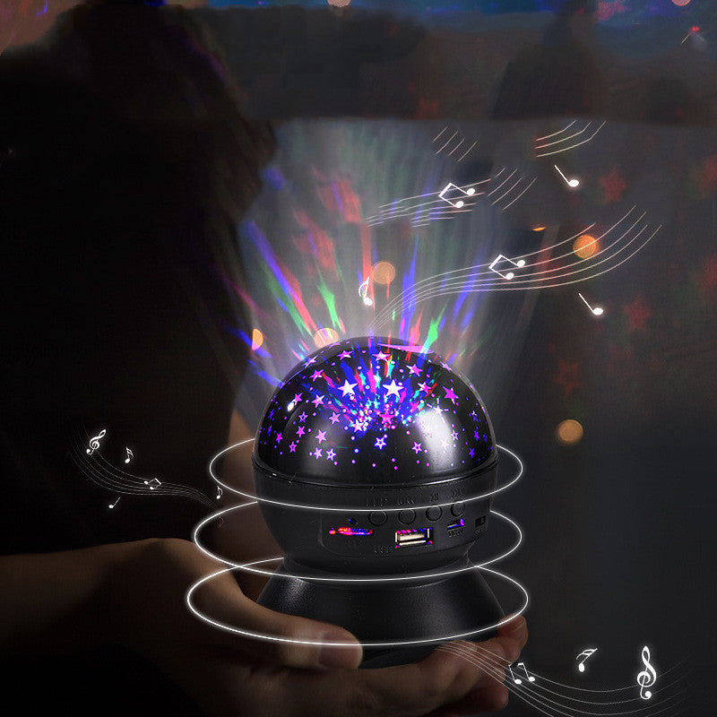 Bluetooth Audio Dream Projector Led Colorful Speakers - Samuyostore 