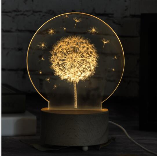 Cute Jellyfish Lamps Romantic LED Touch Children Lights Bedroom Decoration Valentines Day Gift Night Light - Samuyostore 