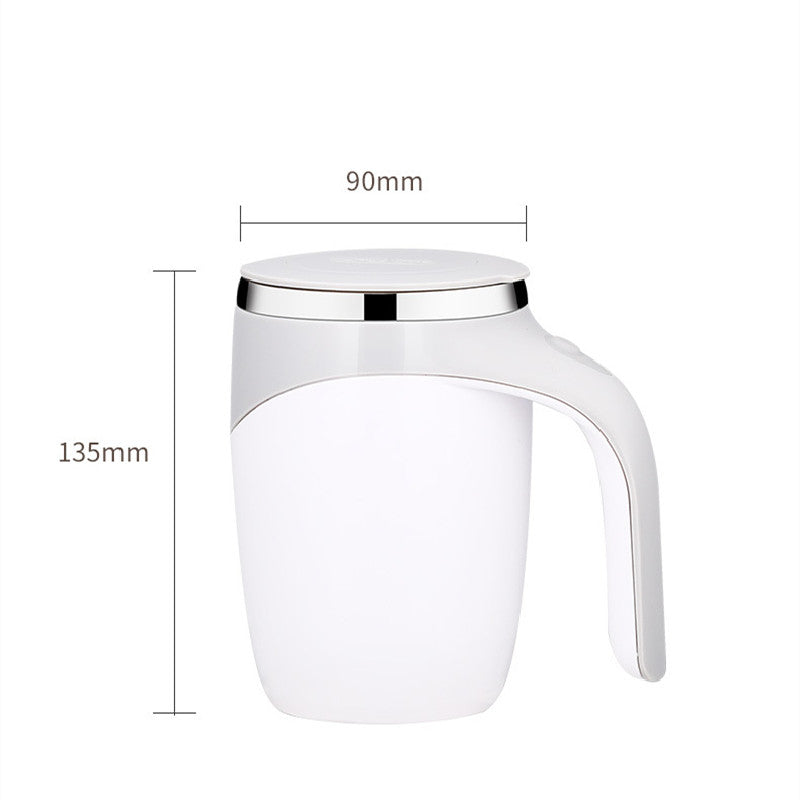 Rechargeable Model Automatic Stirring Cup Coffee Cup High Value Electric Stirring Cup Lazy Milkshake Rotating Magnetic Water Cup - Samuyostore 