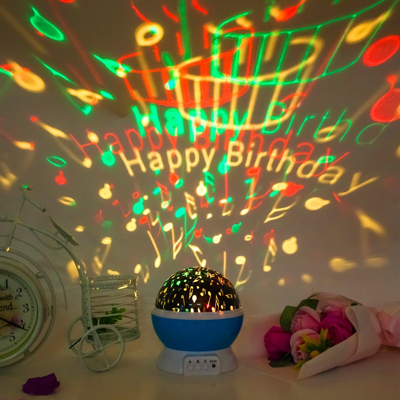 Rotate The Romantic Sky Projector - Samuyostore 