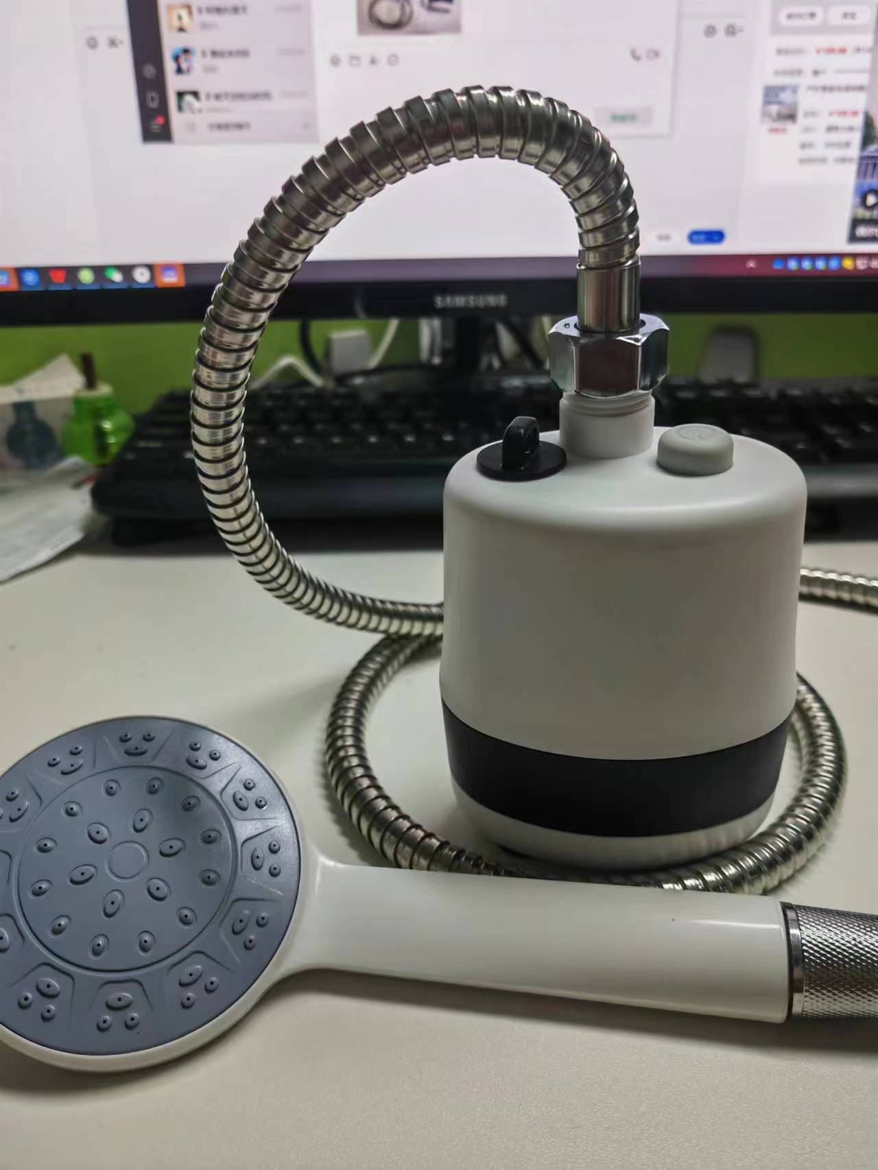 Rechargeable Shower Outdoor Miracle Baby Sponge Household Electric Shower Dormitory Rental Rural Portable - Samuyostore 