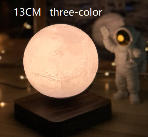 Magnetic Levitation Table Lamp Moon Light 3D Printing Planet Night Light - Samuyostore 