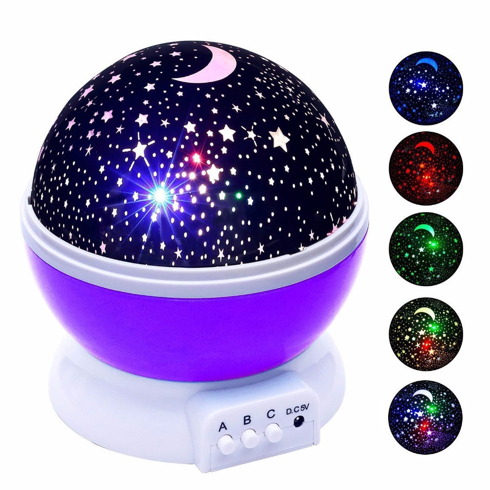 Rotate The Romantic Sky Projector - Samuyostore 