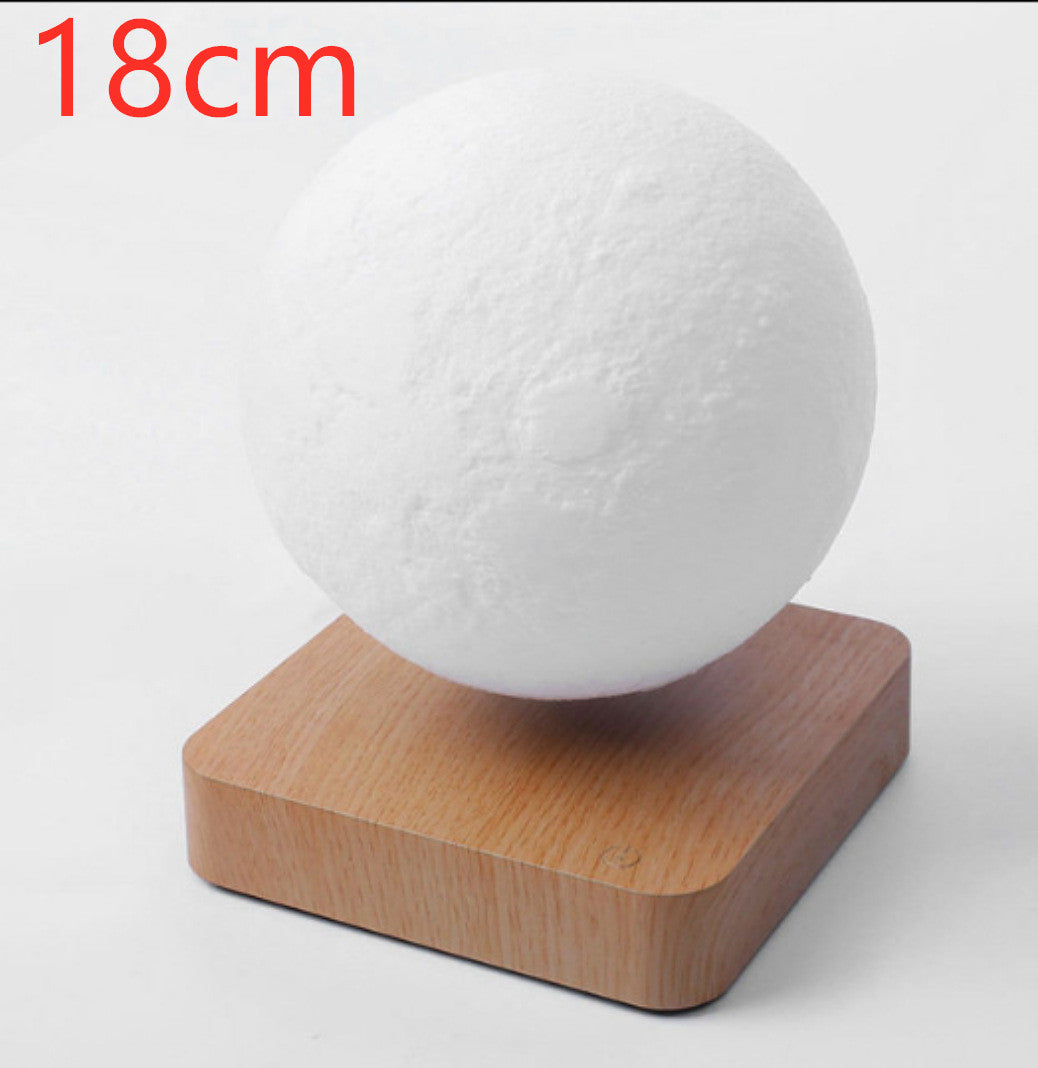 Magnetic Levitation Table Lamp Moon Light 3D Printing Planet Night Light - Samuyostore 