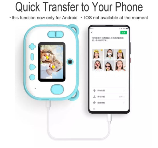 Printable camera children's digital small camera - Samuyostore 