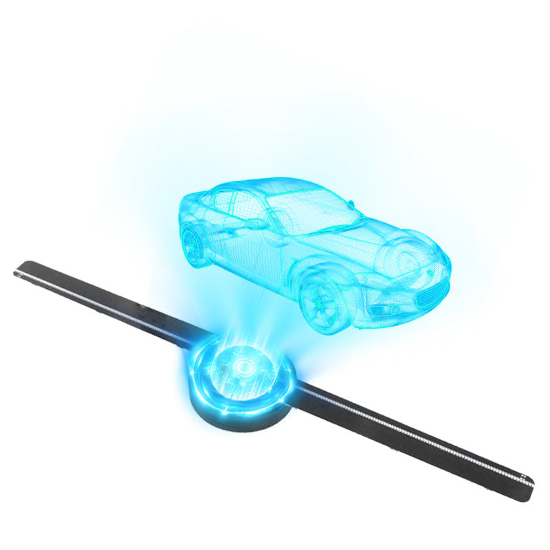 Naked-eye 3D Holographic Projection Suspension Imaging Electric Fan Screen - Samuyostore 