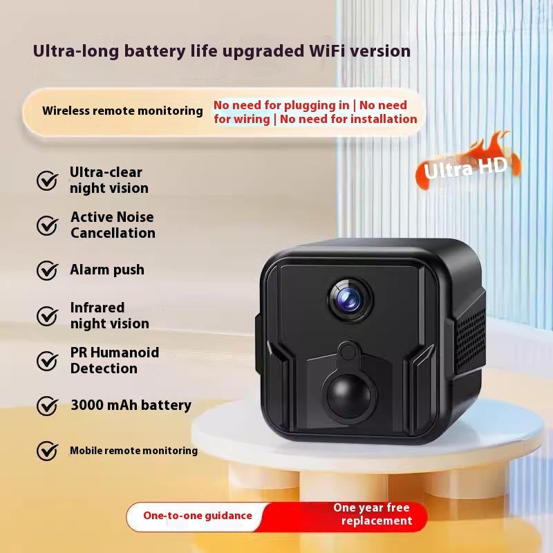 Remote HD Night Vision Wireless Wifi Plug-in-free 360 Degrees No Dead Angle Monitor - Samuyostore 