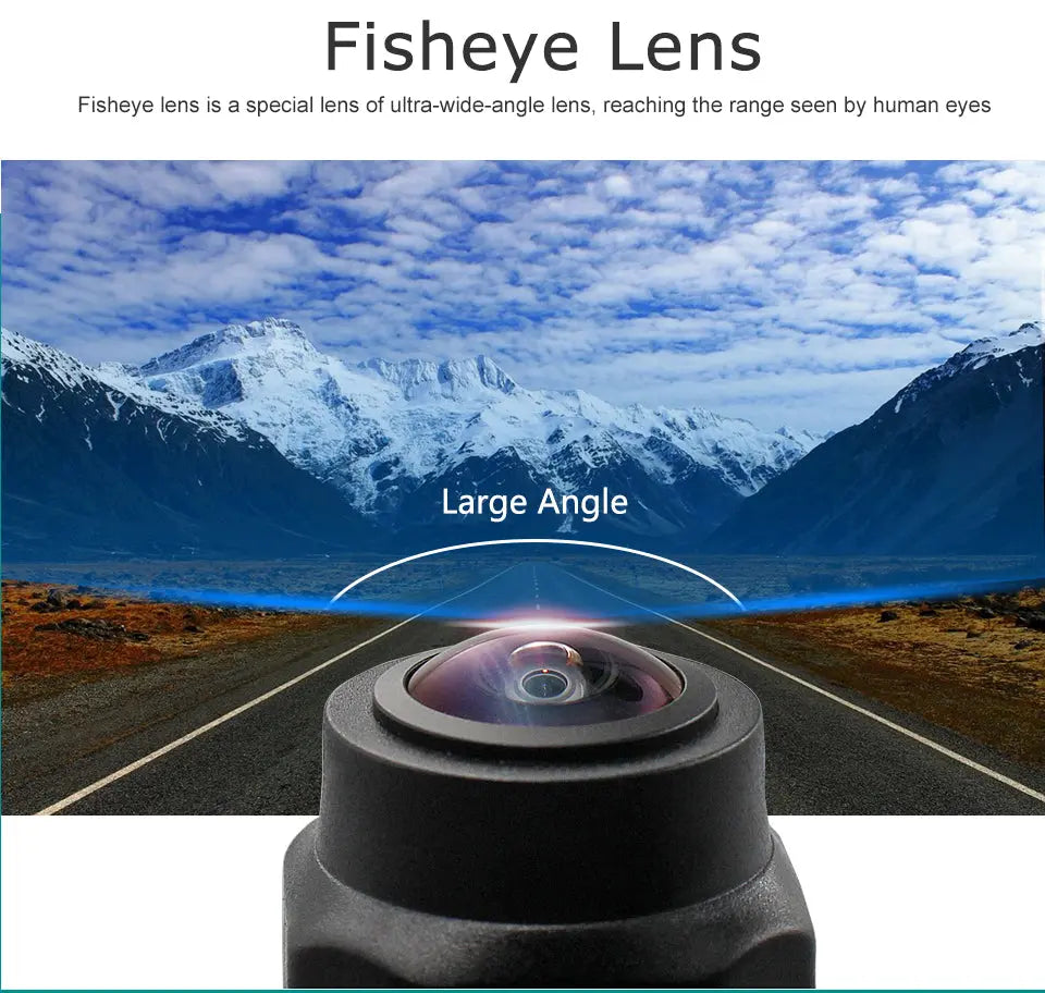 Car Rear View Wide Angle Non Light Night Vision Camera - Samuyostore 