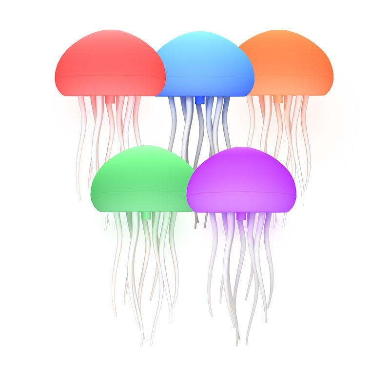 Jellyfish Mood Lamp LED Jellyfish Night Light Portable Jellyfish Lamp Jellyfish Decorations Smart Table Lamp For Bedside Desk - Samuyostore 