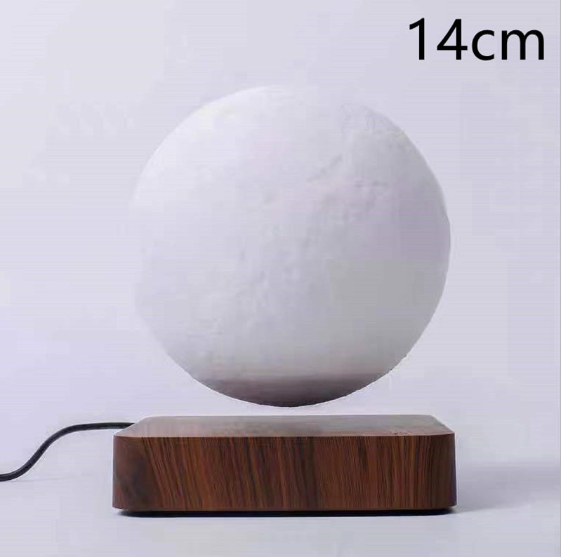 Magnetic Levitation Table Lamp Moon Light 3D Printing Planet Night Light - Samuyostore 