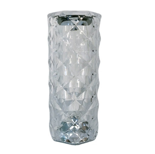 Creative Crystal Diamond Table Lamp Rechargeable Acrylic Bedroom Bedside - Samuyostore 