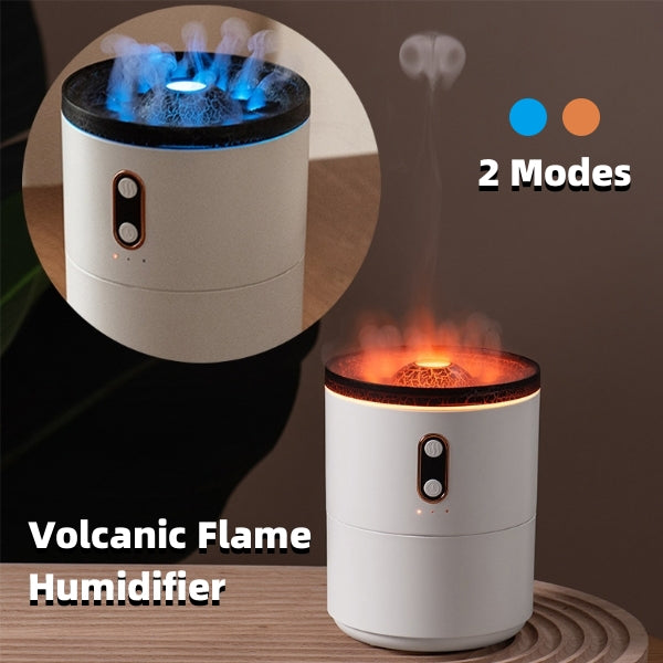 Volcanic Flame Aroma Essential Oil Diffuser USB Portable Jellyfish Air Humidifier Night Light Lamp Fragrance Humidifier - Samuyostore 