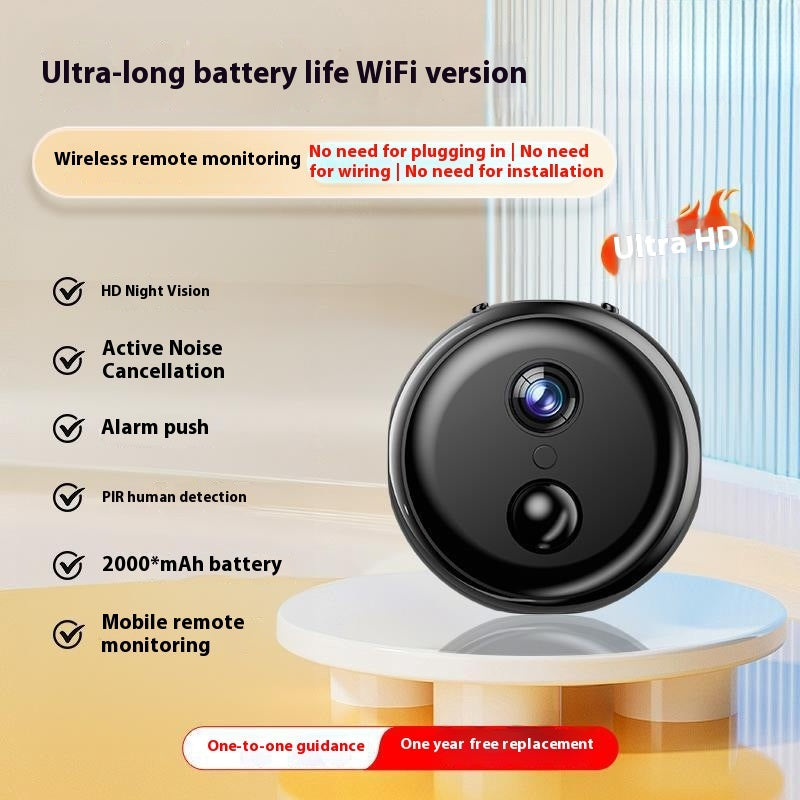 Remote HD Night Vision Wireless Wifi Plug-in-free 360 Degrees No Dead Angle Monitor - Samuyostore 