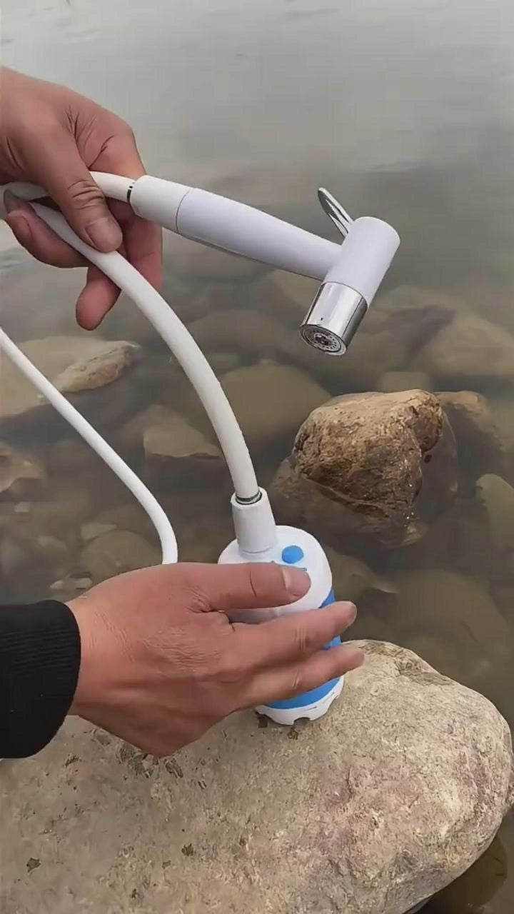 Rural Portable Pumping Shower Simple Electric Shower